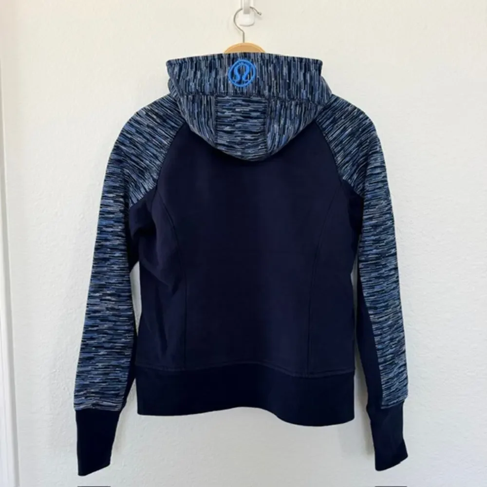 Lululemon Scuba Hoodie 10 Inkwell / Wee Are From Space Printed October Inkwell